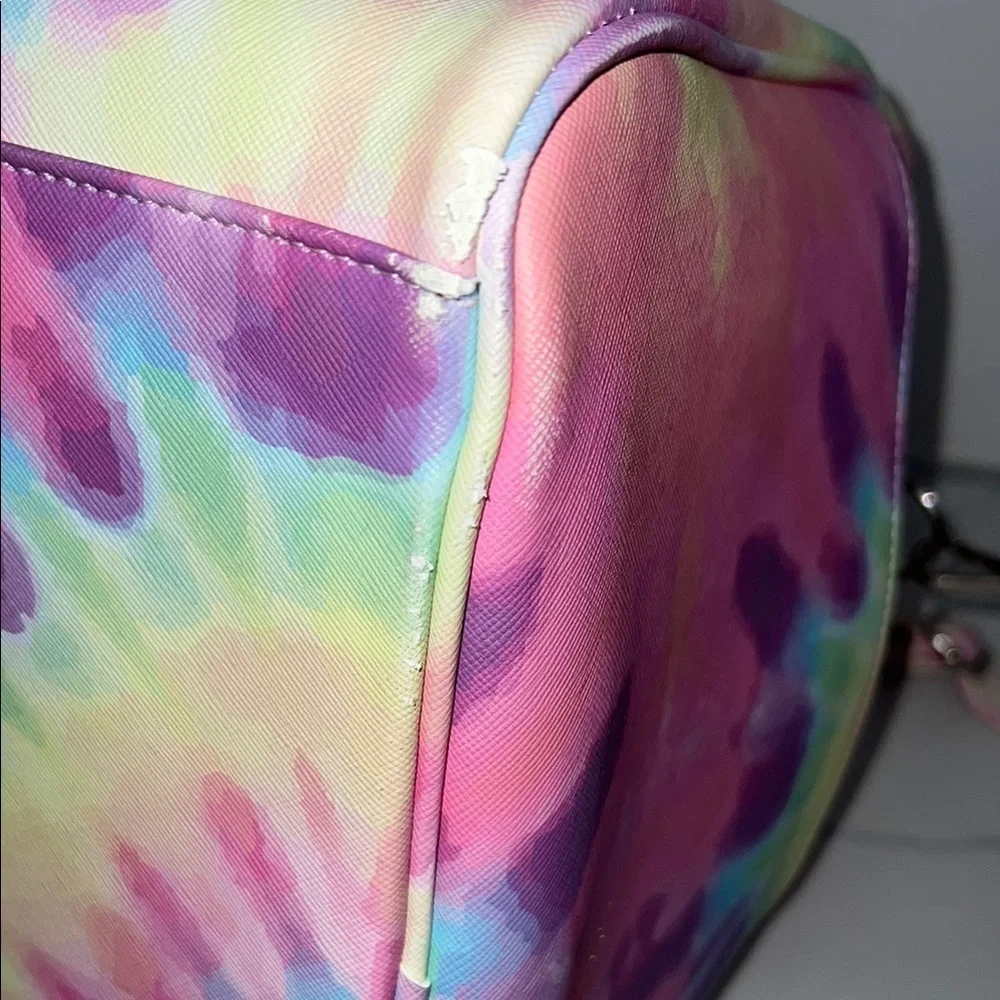 Tye dye Unicorn duffel Bag with detachable strap